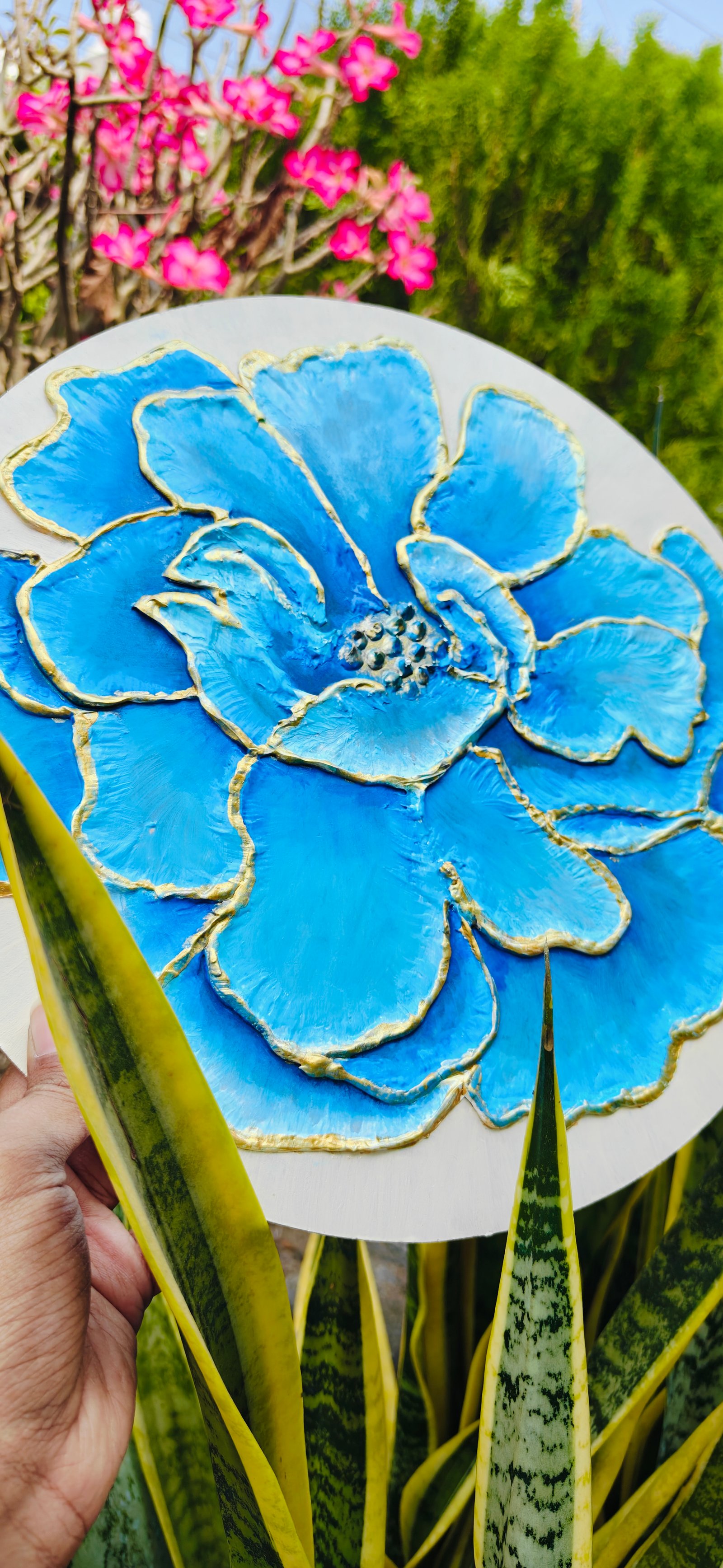 Blue flora