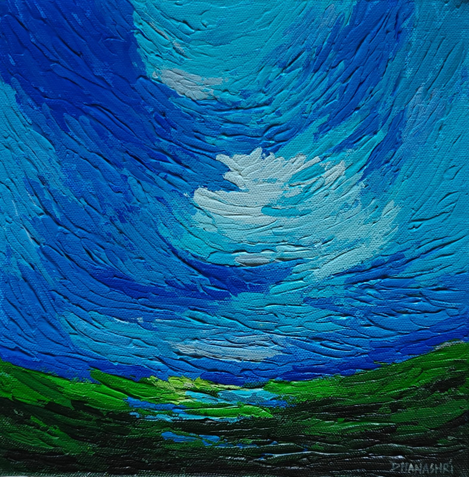 Celestial Currents by Dhanashri Lonkar Relekar