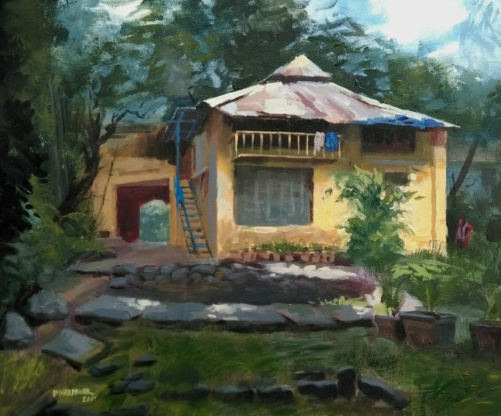 Artwork by Omkar Pawar