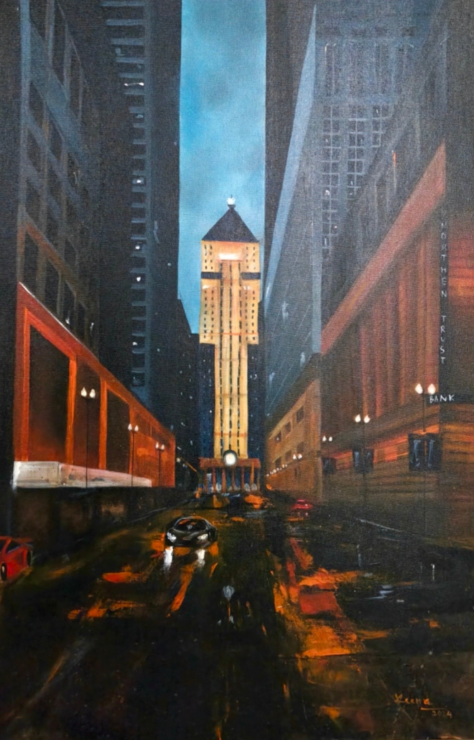 Chic-ago Downtown by Veena Patange